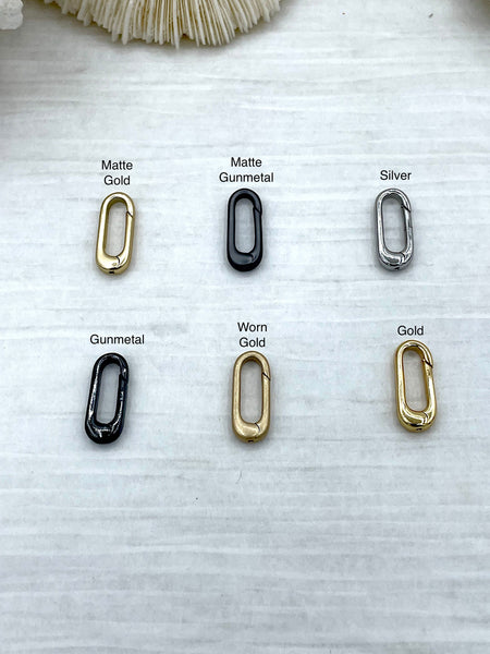 Oval clasp sales