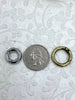 Image of Zinc Alloy Spring Clasp, 2 sizes 15mm or 18.6mm, 6 finishes, Easy Open Spring, Gate Clasp, Necklace Building Extender.Charm Holder, FastShip