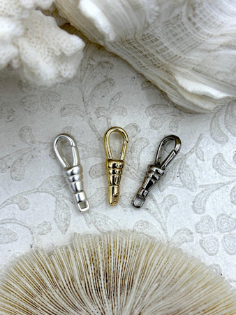 Lobster Spring Gate Clasp, Push Clasp, Spring Gate Oval. Swivel Spring Gate, Push Clip, Spring Gate Pendant. Necklace Extender Fast Ship