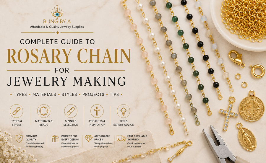 Complete guide to rosary chain for jewelry making