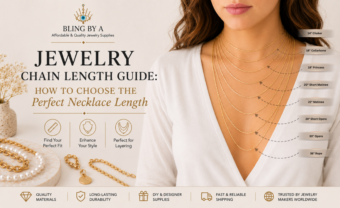 Jewelry Chain Length Guide: How to Choose the Perfect Necklace Length
