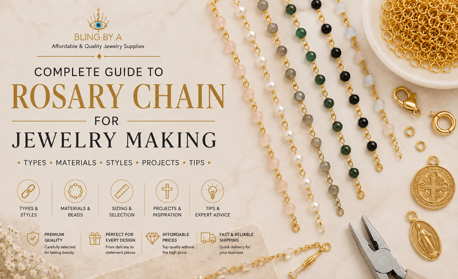 Complete guide to rosary chain for jewelry making