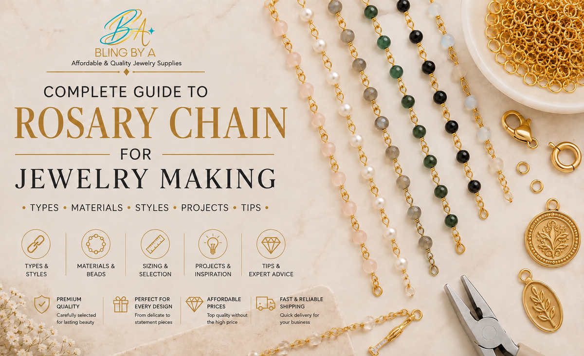 Complete guide to rosary chain for jewelry making