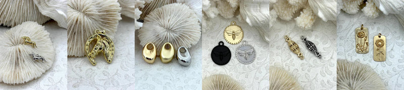 Brass charms by BlingByA