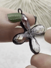 Image of Gunmetal Soldered Cross Shaped Crystal Pendants and charms. 2 Styles, Teal Crystal or Clear Crystal, 45mm x 45mm, 4mm Bale ID, Fast Shipping