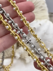 Berkshire Valley Models Small Brass Chain – 18 Inches, #670 – O Gauge Model Railroad Detail Part