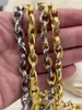 Image of Textured Cable Chain, by The Foot. Link size 11.5mm x 8.5mm x 3mm, 4 Styles, Cast Zinc Alloy Chain Choose from Drop Down Menu Fast ship