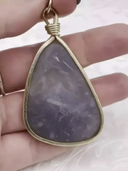 Agate Pendant with Brass Matte Gold Bezel Natural Stone will come in a variety of sizes and colors.