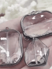 Image of Crystal Gunmetal Soldered Pendants and charms. Rectangle, Teardrop, Square, Round & Oval, Heart , 6 Styles to choose from. Fast Shipping