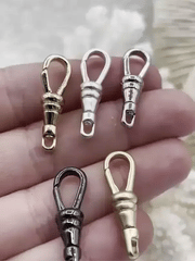 Lobster Spring Gate Clasp, , Push Clasp, Spring Gate Oval. Swivel Spring Gate, Push Clip, Spring Gate Pendant. Necklace Extender Fast Ship