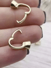Image of Fold Over Clasps with Tie Bar End Caps. Double Fold Over Clasp, Jewelry Clasps, Cord End Caps, Plated Brass Clasps, 4 finishes. Fast Ship
