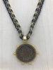 Image of Reproduction Coin Pendant, Morgan Peace Dollar Coin Pendant, Coin Bezel, Vintage Coin Pendant, Silver Coin, 3 bezel colors. Fast Ship