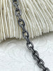 Image of Small Cable Chain Smooth Oval sold by the foot. 3.5mm x 5mm. Wire 1mm. Electroplated base metal, 6 finishes available. Fast ship