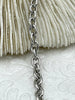 Image of Small Cable Chain Smooth Oval sold by the foot. 3.5mm x 5mm. Wire 1mm. Electroplated base metal, 6 finishes available. Fast ship