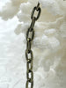 Image of Small Cable Chain Oval sold by the foot. 7.3mm x 4.1mm. Electroplated base metal, 5 finishes available. Fast ship