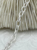 Image of Small Cable Chain Smooth Oval sold by the foot. 3.5mm x 5mm. Wire 1mm. Electroplated base metal, 6 finishes available. Fast ship