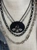 Image of Pave U shape Finding, U Shape BRASS Finding with CZ, Cubic Zirconia, U Link Chain Connector, 5 Finishes. Fast Ship