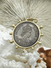 Image of Queen Elizabeth II Coin Pendant, Queen Elizabeth Replica Coin, Royal Coin Pendant, Vintage Coin, Reproduction Coin 4 Styles Fast Ship