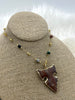 Image of Gold plated Agate Rosary Chains, Gold Plated Brass Chain, Multicolor Beaded Chains, Colorful Chains, Sold By the Foot, Fast Ship
