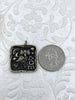Image of High Quality Brass Ancient Greek Coin, Bubo Owl of Athena Greek ,Athena's Owl, Replica Charm, 4 Finishes, 24mm, Fast Ship