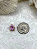 Image of Round Solitaire CZ & Crystal Pendant Cubic Zirconia Pendant 10mm 15 colors Fast Shipping