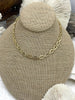 Image of Gold Plated Stainless Steel Multilink Textured Chains, 3 styles, Handmade Chains, Stainless Steel HIGH QUALITY, Sold by the ft. Fast Ship