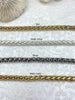 Image of Wheat Chain, Rope Chain 8mm , Braided Wheat Chain, Chunky Rope Chain, Fancy Chunky chain, Chunky Rope Chain sold by the foot. 8mm. Fast ship