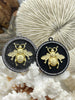 Image of Bumble Bee Pendant with CZ, Round Bee Charm, Bumble Bee Charm, Mixed MetalBumble Bee, 10 Styles, Zinc Alloy, Cubic Zirconia, Fast Ship