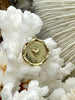 Image of High Quality Brass Heart Charm, Gold or Silver Heart Pendant, Small Heart Charm, Heart Embossment Brass Pendant, 16.5mm round, Fast Ship
