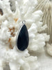 Image of Natural Stone Teardrop Pendant with Wrapped Silver Bezel, Silver plated Brass Bezel, 4 Stone Colors to choose from, Stone Pendant, Fast Ship