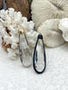 Image of Clear Crystal Teardrop, Gold or Matte Black Soldered Pendants. Teardrop Soldered Charm, Drop Soldered Pendants, 2 Styles. Fast Shipping