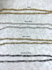 Image of Brass Textured Bar Chain, Textured Chain, Bar Chain, Stick Chain Sold by the foot. Electroplated 4 Finishes Available. Fast ship