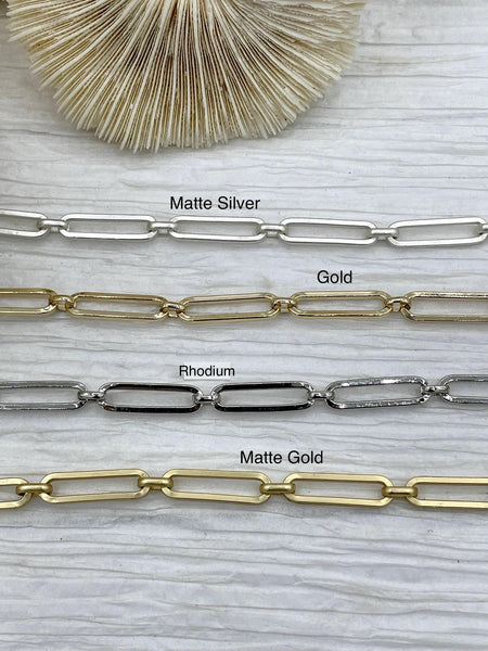 Mix Link Chain Mixed Link Cable Chain, by the foot. Lg Link 22mm x 5mm Sm link 6mm x ...