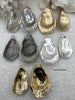 Image of Oyster Shell Cast Pendant, Shell Pendant, Seashell, 2 styles of shells, 5 colors, BBA Original. Fast Shipping