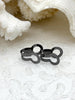 Image of Gunmetal Ball Chain Connectors, Individually or in Sets, 3 Sizes, 2.3mm, 4mm, 8mm, Made of Plated Brass Connectors, Chain Sold Separately.