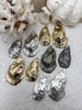 Image of Oyster Shell Cast Pendant, Shell Pendant, Seashell, 2 styles of shells, 5 colors, BBA Original. Fast Shipping