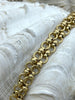 Image of Brass Mixed Link Small Cable Chain Round sold by the foot. 6mm round. Electroplated brass, 2 Finishes Fast ship
