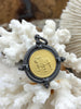 Image of Bulldogs coin,Bulldog Pendant, Bulldog Necklace, Game Day Glam,Collegiate, Coins, Dawgs, Go Dawgs, Georgia Bulldogs 2 bezel colors Fast Ship