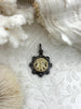 Image of French Bee Replica Coin, Reproduction Bee Coin, Bee Coin Pendant, Gold Coin, Bee Jewelry, Gold Coin pendant, Petite Coin, Fast Ship