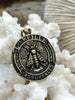 Image of French Bee Coin Pendant, Assurance l'Abeille Medal W/Bail Founded 1857 30 mm, Replica Medals Assurance l'Abeille Medal with bail Fast Ship