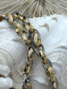 Image of Textured Cable Chain, by The Foot. Link size 11.5mm x 8.5mm x 3mm, 4 Styles, Cast Zinc Alloy Chain Choose from Drop Down Menu Fast ship