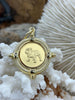 Image of Bulldogs coin, Bulldog Pendant, Bulldog Necklace, Game Day Glam,Collegiate, Coins, Dawgs, Go Dawgs, Georgia Bulldogs, Gold Bezel, Fast Ship