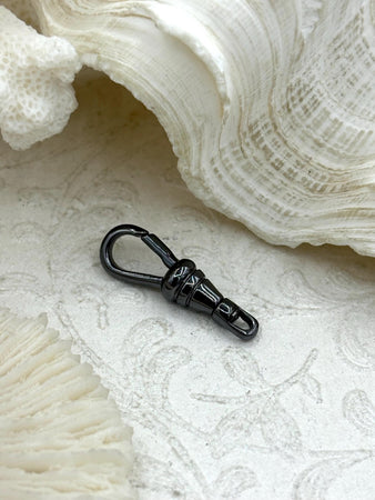 Lobster Spring Gate Clasp, Push Clasp, Spring Gate Oval. Swivel Spring Gate, Push Clip, Spring Gate Pendant. Necklace Extender Fast Ship