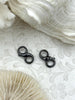 Image of 18mm Double Opening Infinity Figure 8 clasp for Easy Connectors, Spring Hook Lobster Clasp, Jewelry Clasps ,Brass Clasp, colors Fast Ship