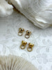 Image of Brass Tie Bar End Cap Connectors 7mm, End Cap With Tie Bars, DIY End Cap Clasps ,Brass Clasp, Finding/connector, 2 colors Sold as a pair