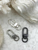 Image of Spring Gate Clasp, Gate Clasp, Push Clasp, Spring Gate Oval. Swivel Spring Gate, Push Clip, Spring Gate Pendant. Necklace Extender Fast Ship
