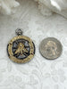 Image of French Bee Coin Pendant, Assurance l'Abeille Medal W/Bail Founded 1857 30 mm, Replica Medals Assurance l'Abeille Medal with bail Fast Ship