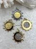 Image of Queen Elizabeth II Coin Pendant, Queen Elizabeth Replica Coin, Royal Coin Pendant, Vintage Coin, Reproduction Coin 4 Styles Fast Ship