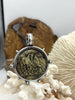 Image of Belgium Hainaut Horse Coin Pendant, Double Horse Coin, Coin Bezel, French Coin, Art Deco Coin, Silver Coin, 4 Styles. Fast Ship