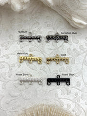 Zinc Alloy Multi Chain Connector, Multi Strand Connector, 6 Finishes, . Fast Ship